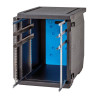 Esipaneeliga Epp eeslaadimiskonteiner reguleeritavate liuguritega - 155 L - Cambro