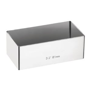 Mini ristkülikukujuline koogivorm - FourniResto