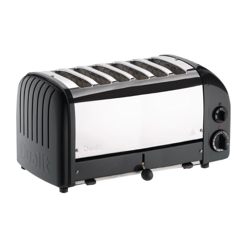 6-Slice Vario Toaster - Black - Dualit 6-Slice Vario Toaster - Black - Dualit