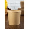 Kraft Microwaveable Recyclable Soup Bowls 350ml - Pack of 500 - Colpac