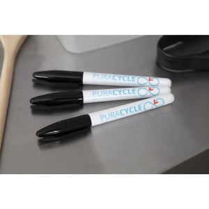 Püsivad mustad toidumarkerid - 3 tk komplekt - FourniResto