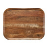 Plastikust tammepuidu imitatsiooniga Century plateau - 360 x 460mm - Cambro - Fourniresto