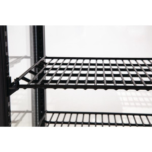 Must positiivne jahutusvitrine C-seeria - 68 L - Polar