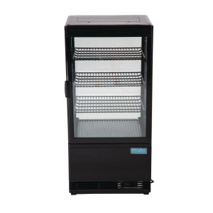 Must positiivne jahutusvitrine C-seeria - 68 L - Polar