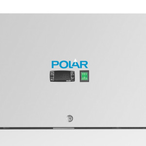 Roostevabast terasest negatiivne külmkapp 1 uks - 514 L - Polar