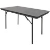 Kokkupandav hall ABS-ist ristkülikukujuline laud - 1220 mm - Bolero - Fourniresto