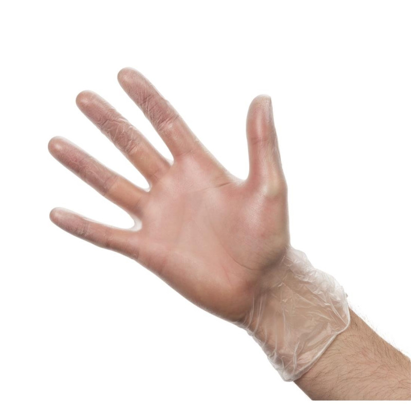 Powdered vinyl gloves S - Pack of 100 - Vogue - Fourniresto Powdered vinyl gloves S - Pack of 100 - Vogue - Fourniresto
