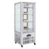 Vitrine küpsetistele roostevabast terasest 1 klaasuksega seeria G - 400L - Polar - Fourniresto