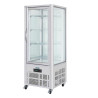 Vitrine küpsetistele roostevabast terasest 1 klaasuksega seeria G - 400L - Polar - Fourniresto