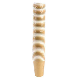 Ühekordsed pruunid kuuma joogi tassid - 340ml - 1000 tükki komplektis - Fiesta