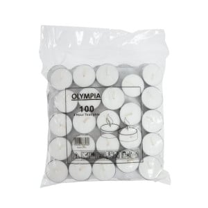 Teeküünlad 4 tundi Ø 40 mm - Komplekt 100 - Olympia
