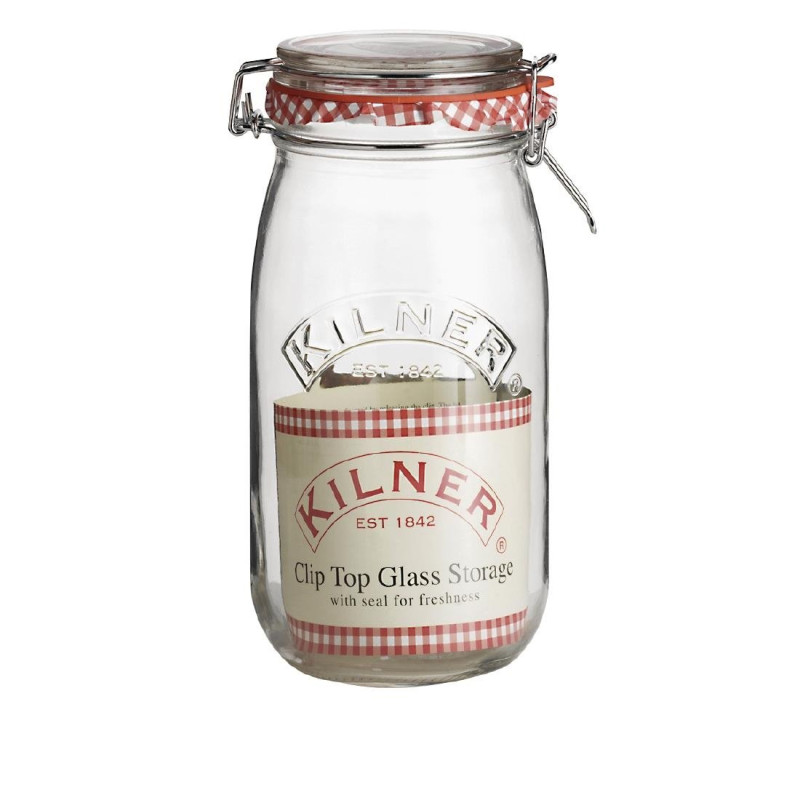 Jar with Clip Lid - 2L - FourniResto - Fourniresto Jar with Clip Lid - 2L - FourniResto - Fourniresto