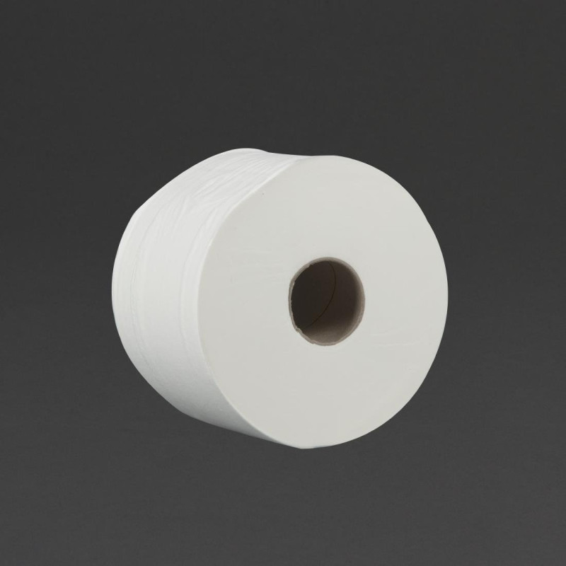 Micro Double Toilet Paper Rolls - Pack of 24 - Jantex Micro Double Toilet Paper Rolls - Pack of 24 - Jantex