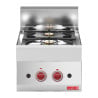 Fourneau 2 feux vifs gaasipliit 650 - Gastro M - Fourniresto