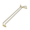 Support klaasialused messingist 410mm - FourniResto - Fourniresto