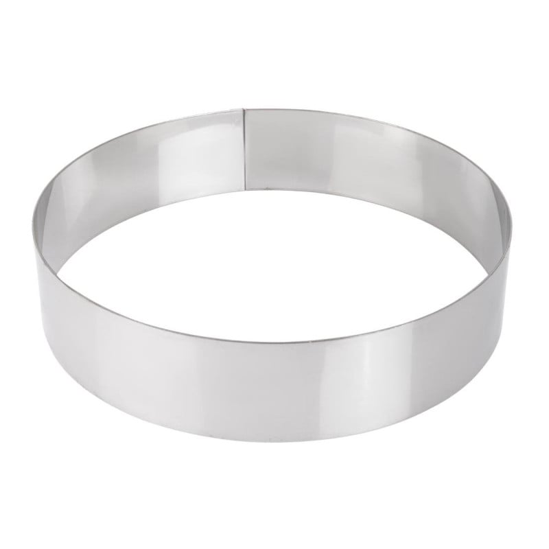 Roostevabast terasest vahurõngas 200 x 45mm - De Buyer - Fourniresto Roostevabast terasest vahurõngas 200 x 45mm - De Buyer - Fourniresto
