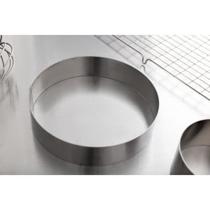 Roostevabast terasest vahurõngas 200 x 45mm - De Buyer - Fourniresto