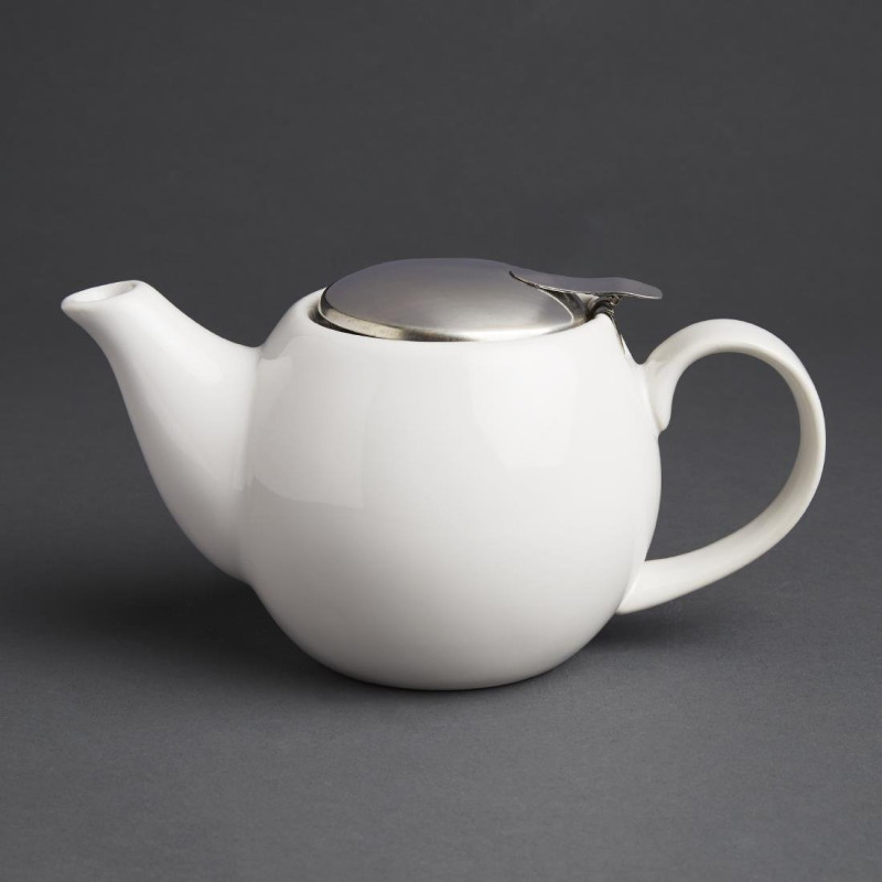 White Teapot Coffee 510ml - Olympia - Fourniresto White Teapot Coffee 510ml - Olympia - Fourniresto