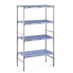 Modulaarne riiul 4 tasandiga - L 1092 x S 500 mm - Tournus