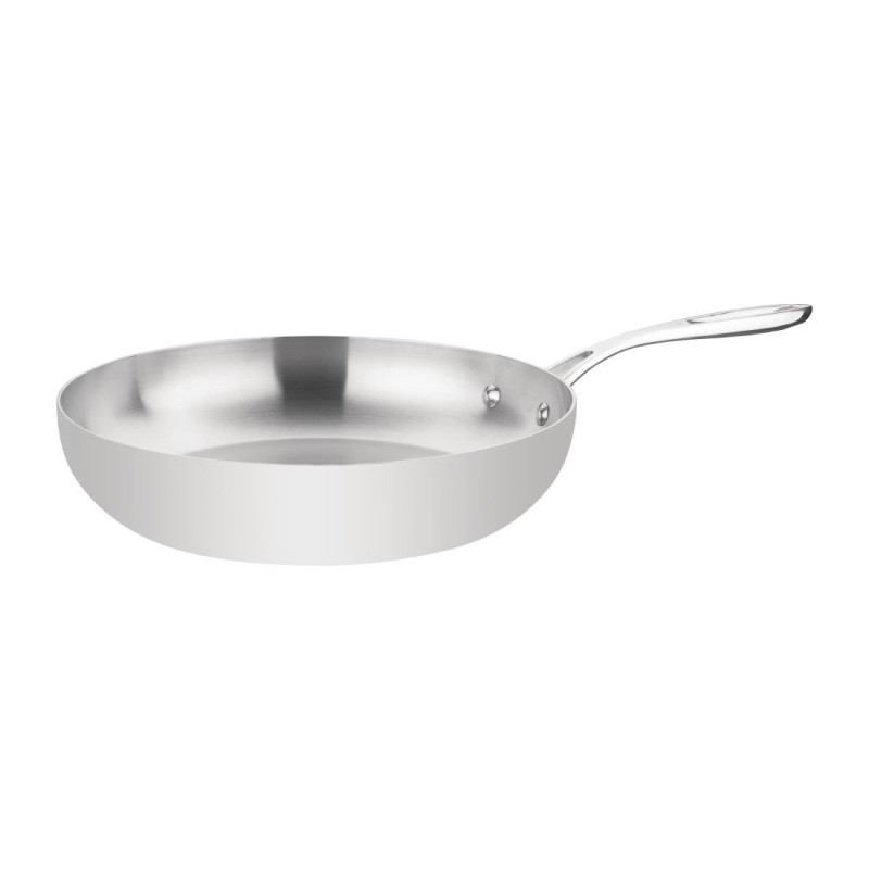 Poêle Induction Triple Épaisseur - Ø 280mm - Vogue - Fourniresto Poêle Induction Triple Épaisseur - Ø 280mm - Vogue - Fourniresto