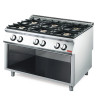 Fourneau Gaz 6 Feux Vifs 700 Sur Placard Ouvert - Gastro M