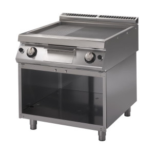 Plancha Gaas 700 Koos Plaadiga 2/3 Sile 1/3 Triibuline - Gastro M