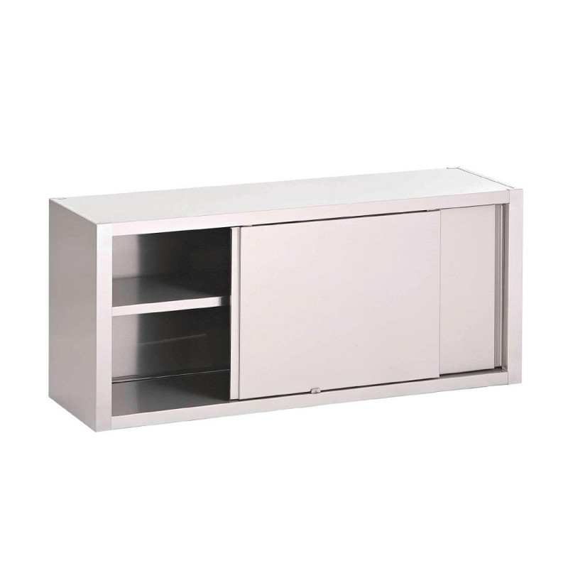 Seinakapp roostevabast terasest liugustega - L 1600 x S 400 mm - Gastro M Seinakapp roostevabast terasest liugustega - L 1600 x S 400 mm - Gastro M