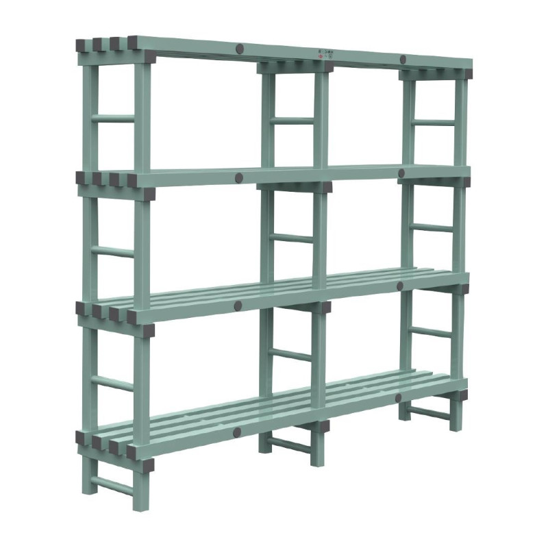 Shelving - L 2000 x D 400 mm - FourniResto Shelving - L 2000 x D 400 mm - FourniResto
