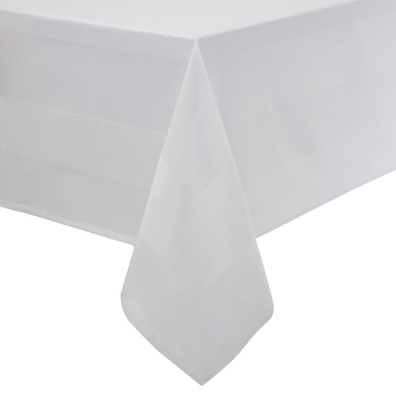 Valge satiinist pael 1370 x 2280mm - Mitre Luxury - Fourniresto Valge satiinist pael 1370 x 2280mm - Mitre Luxury - Fourniresto