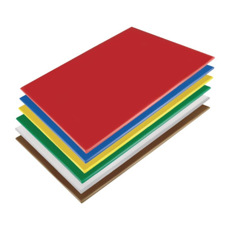 6 komplekti - Lõikelaudade komplekt - L 600 x S 450 mm - 6 komplekti - Hygiplas