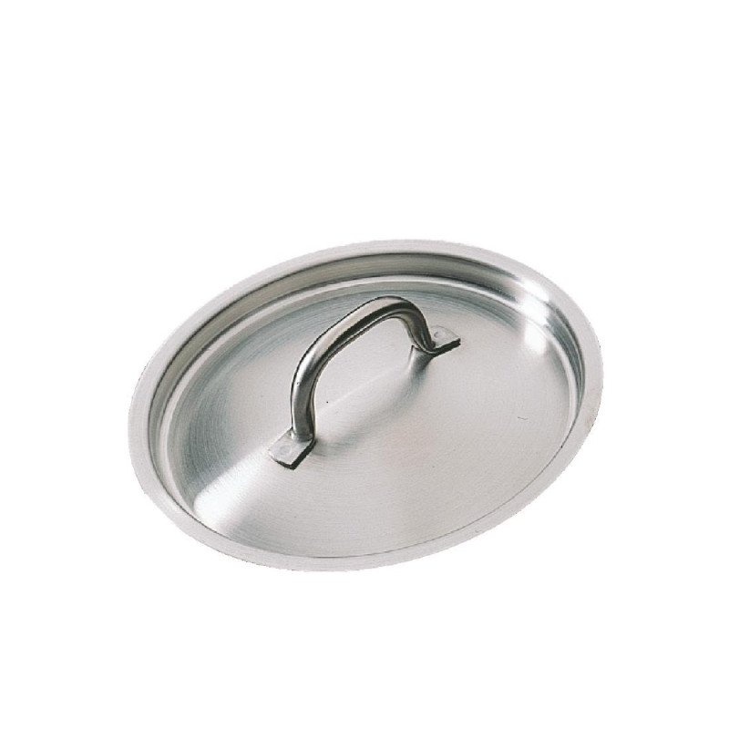 Stainless Steel Lid - Ø 320mm - Bourgeat Stainless Steel Lid - Ø 320mm - Bourgeat