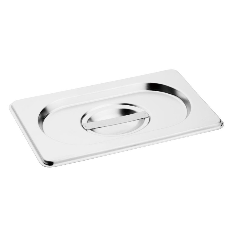 Stainless Steel Lid - GN 1/4 - Vogue - Fourniresto Stainless Steel Lid - GN 1/4 - Vogue - Fourniresto