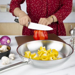 Induktsioonpliit roostevabast terasest - Ø 280 mm - Vogue