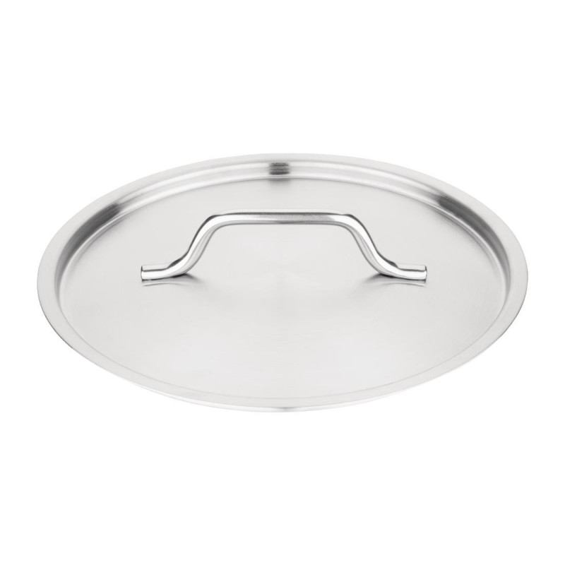 Couvercle en Acier Inoxydable - Ø 240mm - Vogue Couvercle en Acier Inoxydable - Ø 240mm - Vogue