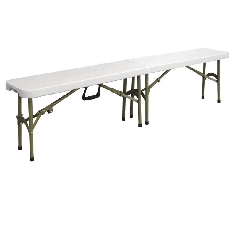 Folding bench in the center 1830mm - Bolero - Fourniresto Folding bench in the center 1830mm - Bolero - Fourniresto