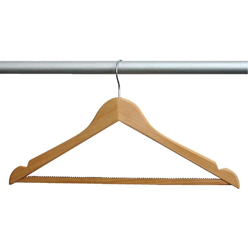 Puidust standardne riidepuu - komplektis 10 - Bolero - Fourniresto Puidust standardne riidepuu - komplektis 10 - Bolero - Fourniresto