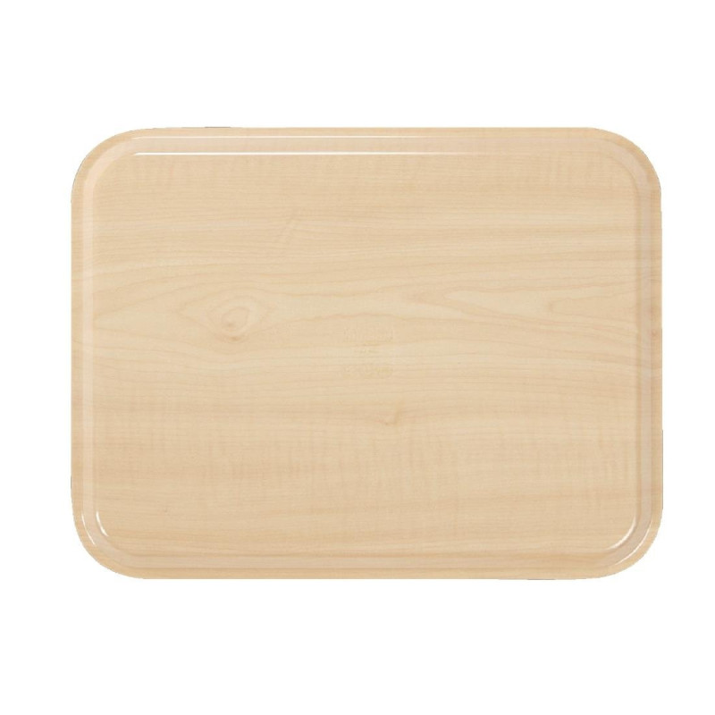 Smooth Laminate Capri Birch Tray 325mm - Cambro - Fourniresto Smooth Laminate Capri Birch Tray 325mm - Cambro - Fourniresto