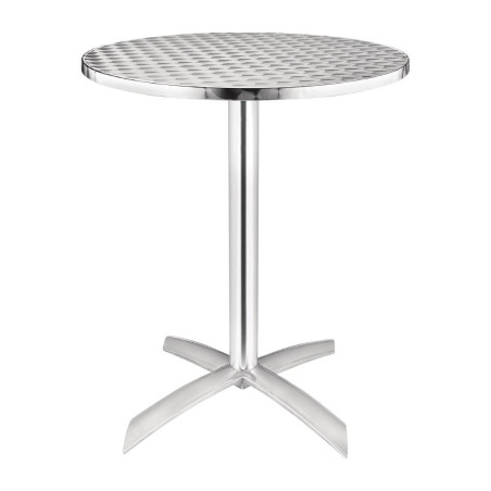 Laud kokkupandava puidust plaadiga Ø 60 cm - Bolero - Fourniresto