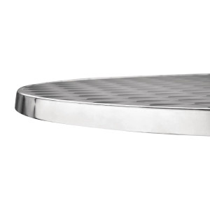 Laud kokkupandava puidust plaadiga Ø 60 cm - Bolero - Fourniresto