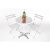 Ümmargune bistroolilaud Ø 60 cm - Bolero - Fourniresto