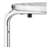 Ümmargune virnastatav bistroolilaud 600 mm - Bolero - Fourniresto
