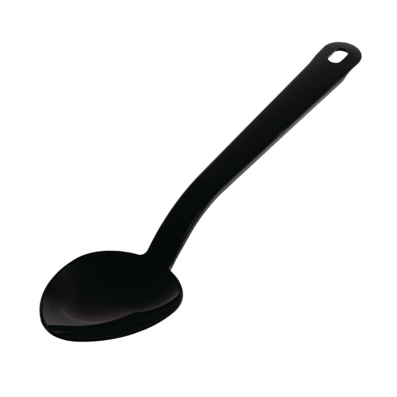 Black Serving Spoon - L 340mm - Matfer Black Serving Spoon - L 340mm - Matfer