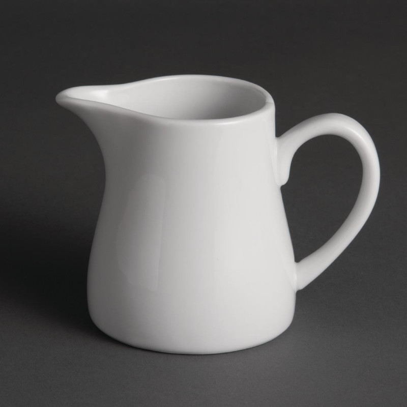 White milk jugs 305ml - Olympia - Fourniresto White milk jugs 305ml - Olympia - Fourniresto