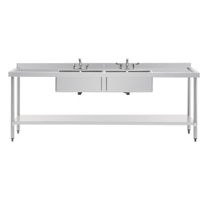 Roostevabast terasest valamu - L 2400 x S 600 mm - Vogue