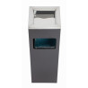 Cubical Ashtray Bin - 10L - Bolero