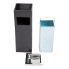 Cubical Ashtray Bin - 10L - Bolero