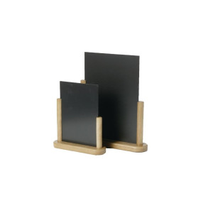 Elegantne lauasilt teki viimistlusega 280 x 200mm - Securit - Fourniresto