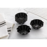 Mittenakkuvad mini-brioche vormid 75 mm - Komplekt 12, Matfer Bourgeat