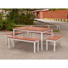Banc Välispind Pähklipuu Imitatsioon 1050 mm Gopak CK814