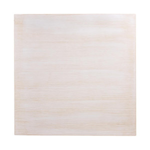Plateau de Table Carré Pré-percé Vintage Blanc 700 mm Bolero - Kvaliteetne vitspuit